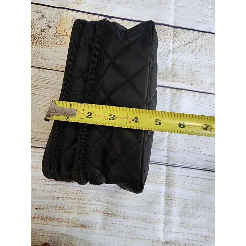 Black Quilted OneGenug Cosmetic Bag - NWOT